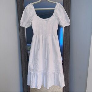 Hill House White Eyelet Dress
